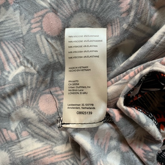 Free People Daria Maxi Dress in Black Combo Size S NWT - Picture 10 of 10